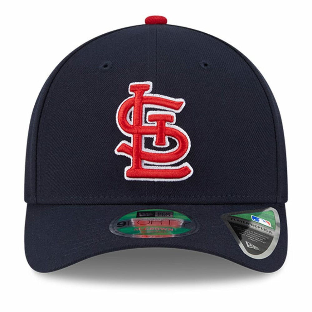 St. Louis Cardinals New Era Player Replica 9FORTY Adjustable Hat - Navy Hats