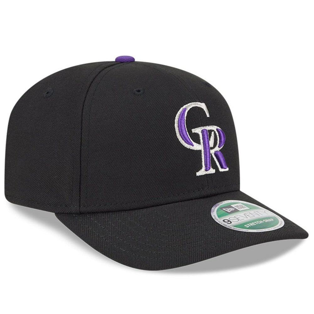 Colorado Rockies New Era Player Replica 9SEVENTY Adjustable Hat - Black Hats