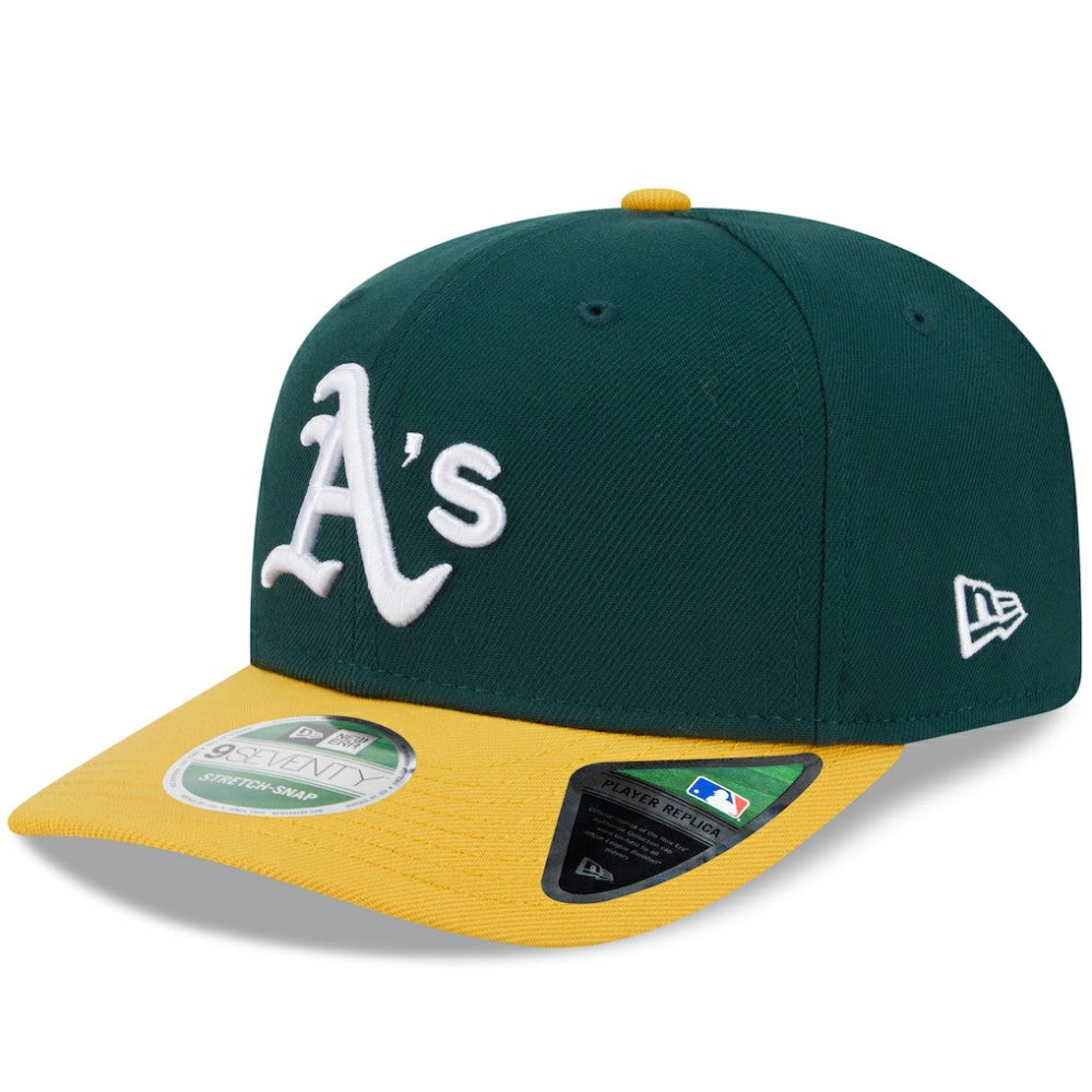 Athletics New Era Player Replica 9SEVENTY Adjustable Hat - Green Hats