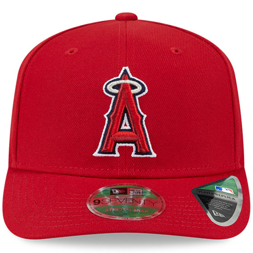 Los Angeles Angels New Era Player Replica 9SEVENTY Adjustable Hat - Red Hats