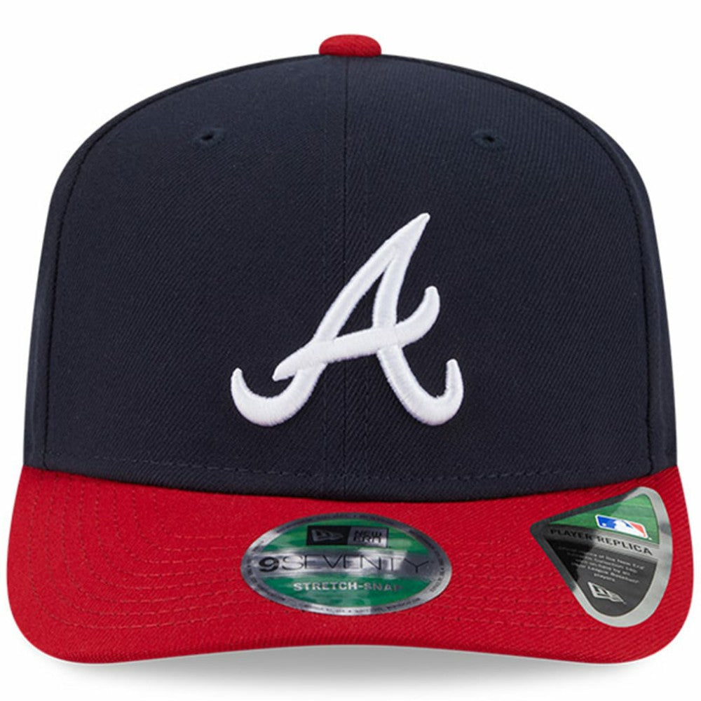 Atlanta Braves New Era Player Replica 9SEVENTY Adjustable Hat - Navy Hats