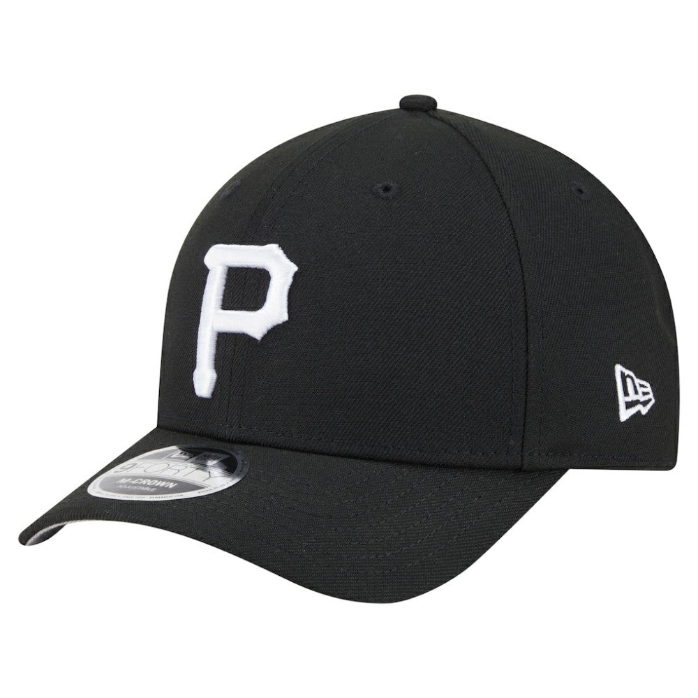 Pittsburgh Pirates New Era Player Replica 9FORTY Adjustable Hat - Black Hats