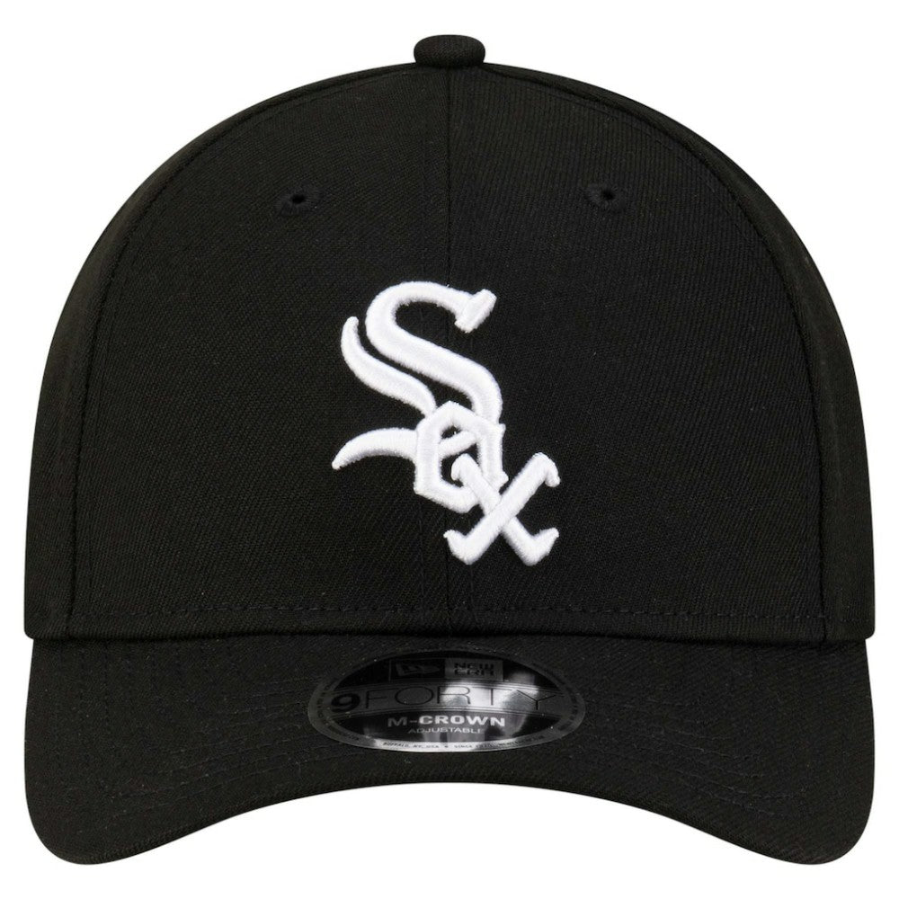 Chicago White Sox New Era Player Replica 9FORTY Adjustable Hat - Black Hats