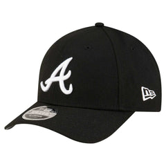 Atlanta Braves New Era Player Replica 9FORTY Adjustable Hat - Black Hats