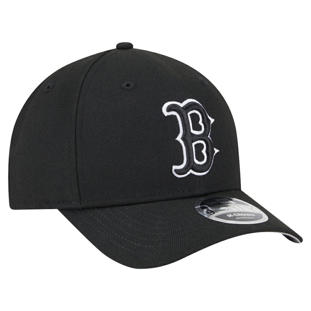 Boston Red Sox New Era Player Replica 9FORTY Adjustable Hat - Black Hats