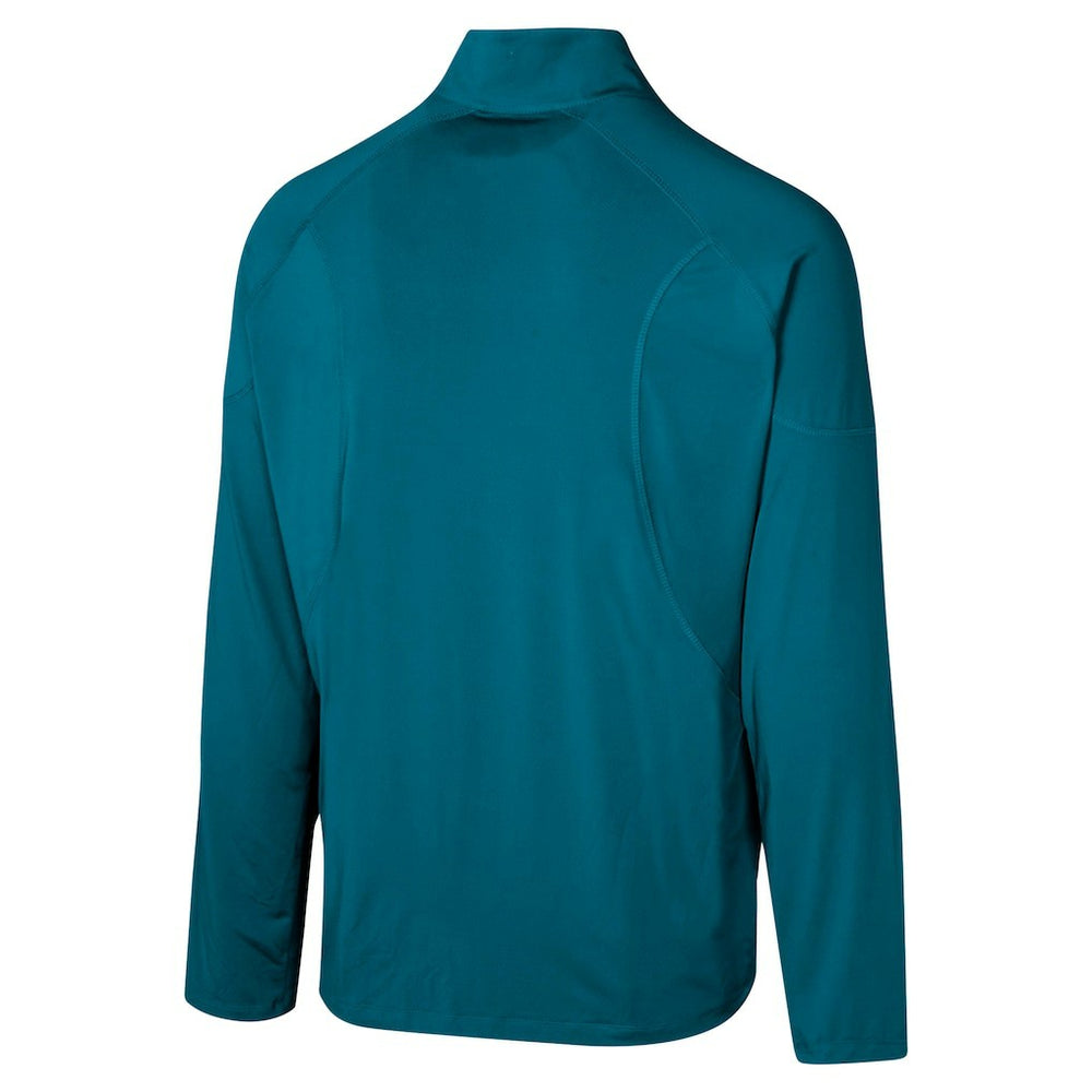 Jacksonville Jaguars Grind Iron Quarter-Zip Top Teal