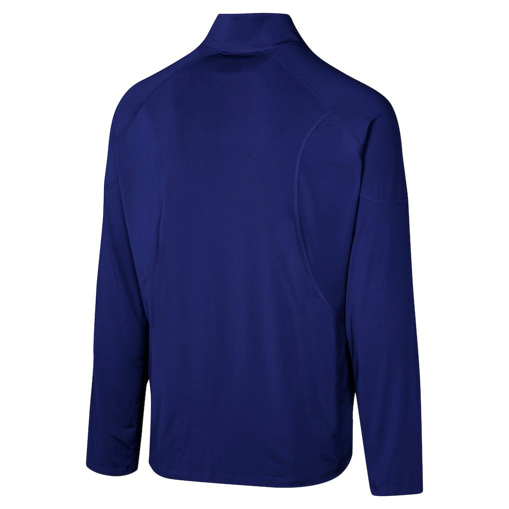 Baltimore Ravens Grind Iron Quarter-Zip Top Purple