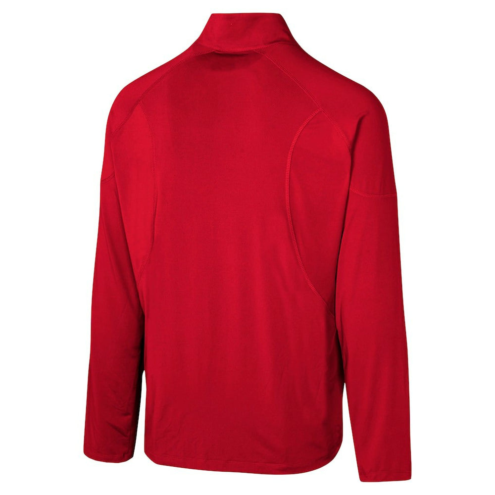 Atlanta Falcons Grind Iron Quarter-Zip Top Red