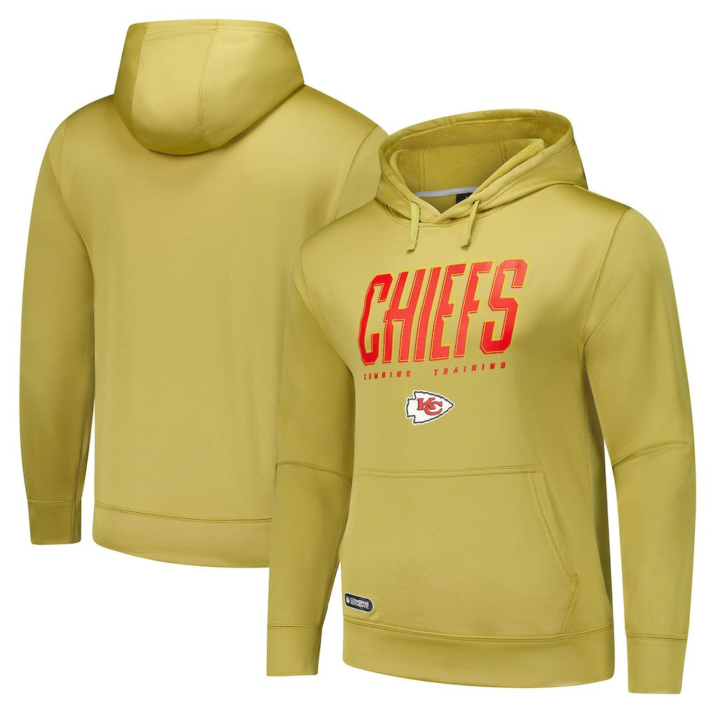 Kansas City Chiefs Top Ranked Pullover Hoodie Gold