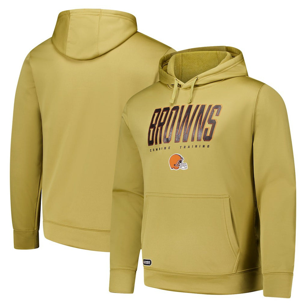 Cleveland Browns Top Ranked Pullover Hoodie Gold