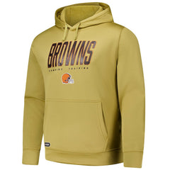 Cleveland Browns Top Ranked Pullover Hoodie Gold