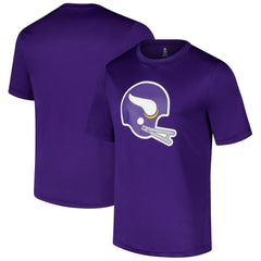 Minnesota Vikings Stadium Retro T-Shirt Purple