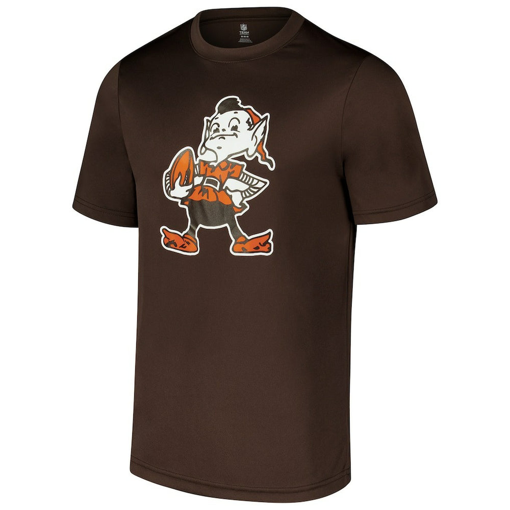 Cleveland Browns Stadium Retro T-Shirt Brown