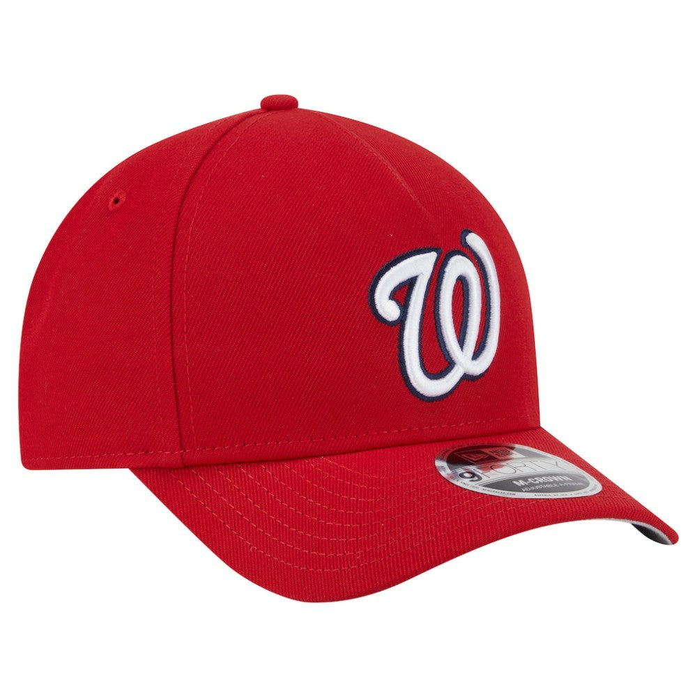 Washington Nationals New Era 9FORTY M-Crown Adjustable Hat - Red Hats