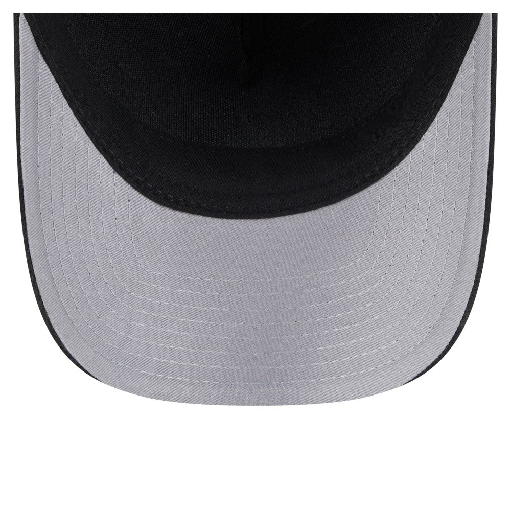 Miami Marlins New Era 9FORTY M-Crown Adjustable Hat - Black Hats