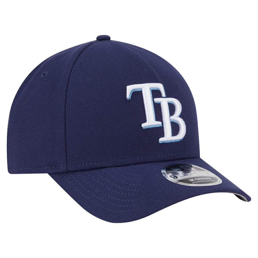 Tampa Bay Rays New Era 9FORTY M-Crown Adjustable Hat - Navy Hats