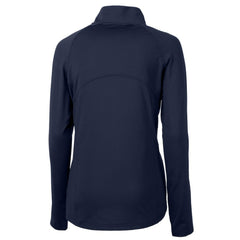 St. Louis Cardinals Cutter & Buck Women's Adapt Eco Knit Stretch Recycled Half-Zip DryTec Top - Navy Tops