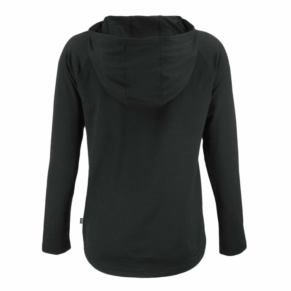 Arizona Diamondbacks Cutter & Buck Women's Coastline Epic Comfort Eco Recycled Raglan Long Sleeve Hoodie T-Shirt - Black Hoodies