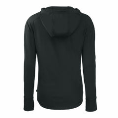 New York Mets Cutter & Buck Women's Daybreak Eco Recycled Full-Zip Hoodie - Black Hoodies