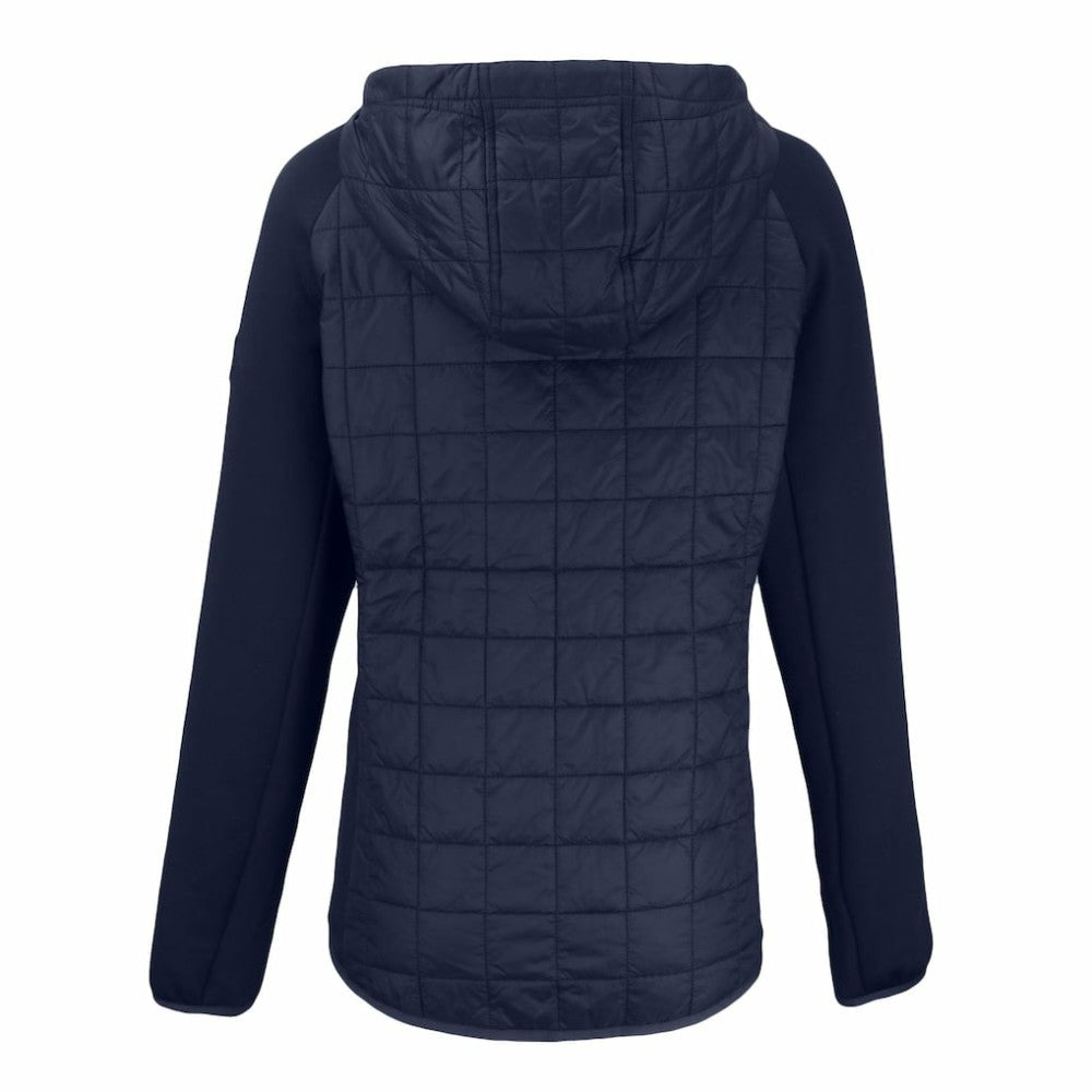 Los Angeles Dodgers Cutter & Buck Women's Rainier Primaloft Eco Full-Zip Hybrid Jacket - Navy Jackets