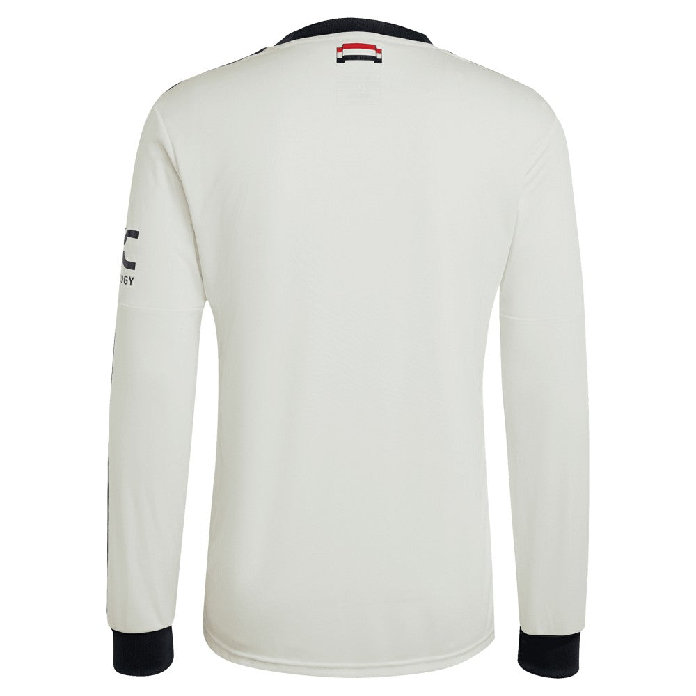 Manchester United Originals 2024/25 Third Replica Long Sleeve Jersey Cream