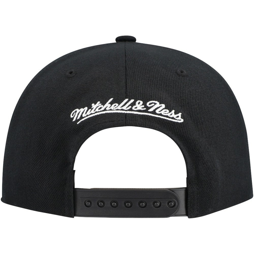 NHL Pittsburgh Penguins Mitchell & Ness Team Snapback Hat - Black