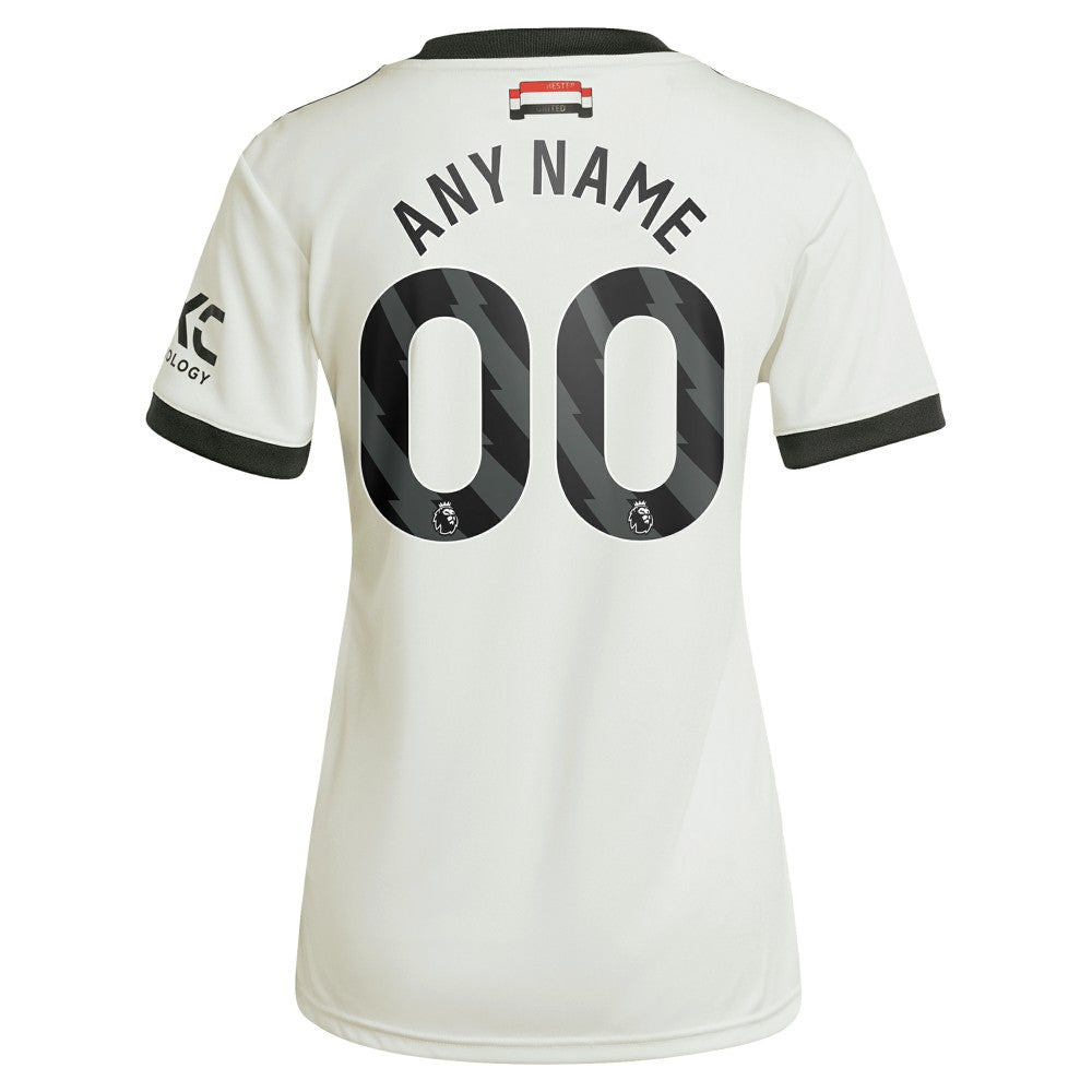 Manchester United Originals Women's 2024/25 Third Custom Replica Jersey Cream sale