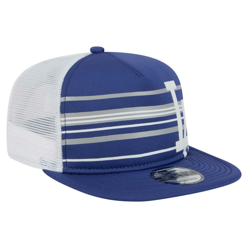 Los Angeles Dodgers New Era 9FIFTY A-Frame Trucker Snapback Hat - Royal Hats
