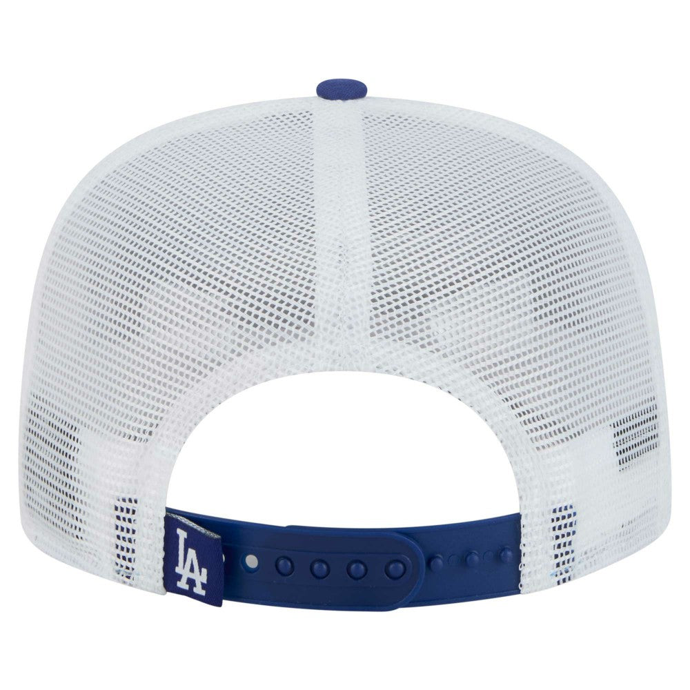 Los Angeles Dodgers New Era 9FIFTY A-Frame Trucker Snapback Hat - Royal Hats