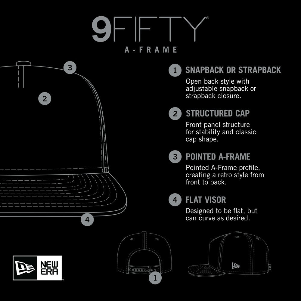 Los Angeles Dodgers New Era 9FIFTY A-Frame Trucker Snapback Hat - Royal Hats