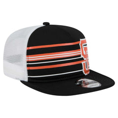 San Francisco Giants New Era 9FIFTY A-Frame Trucker Snapback Hat - Black Hats