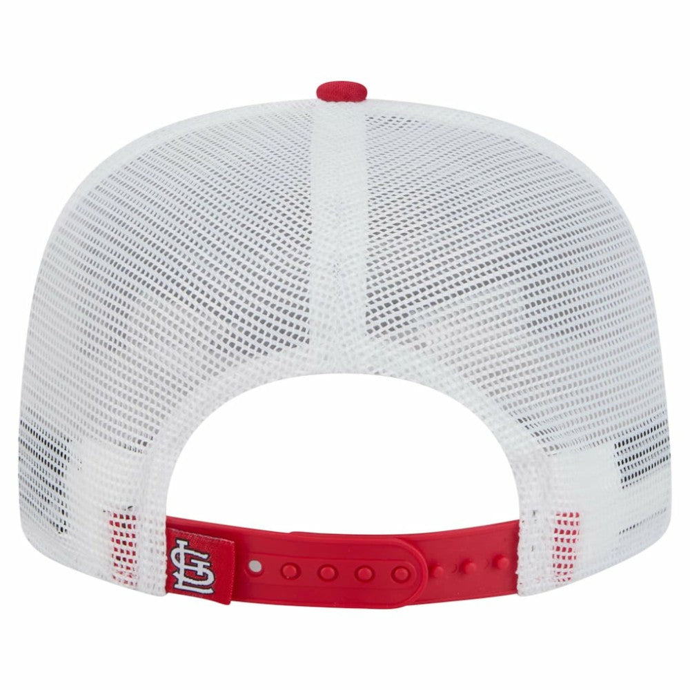 St. Louis Cardinals New Era 9FIFTY A-Frame Trucker Snapback Hat - Red Hats