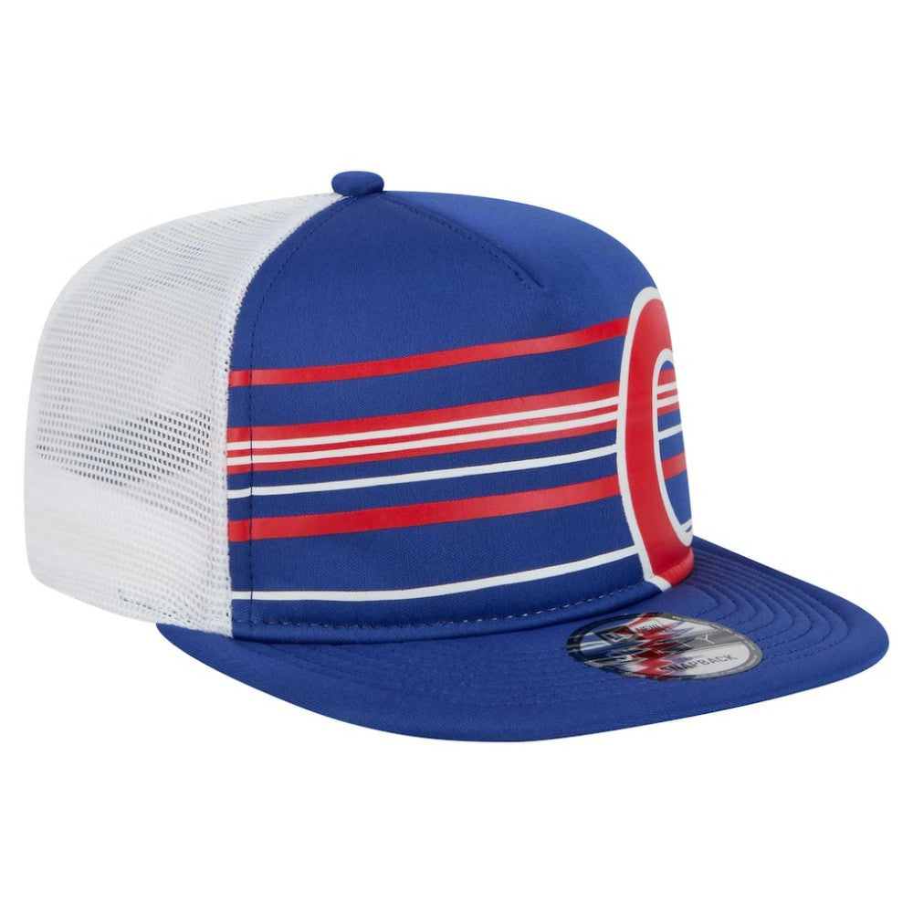 Chicago Cubs New Era 9FIFTY A-Frame Trucker Snapback Hat - Royal Hats