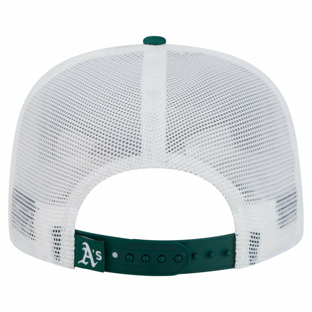 Athletics New Era 9FIFTY A-Frame Trucker Snapback Hat - Green Hats