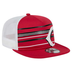 Cincinnati Reds New Era 9FIFTY A-Frame Trucker Snapback Hat - Red Hats