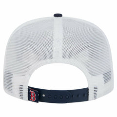 Boston Red Sox New Era 9FIFTY A-Frame Trucker Snapback Hat - Navy Hats