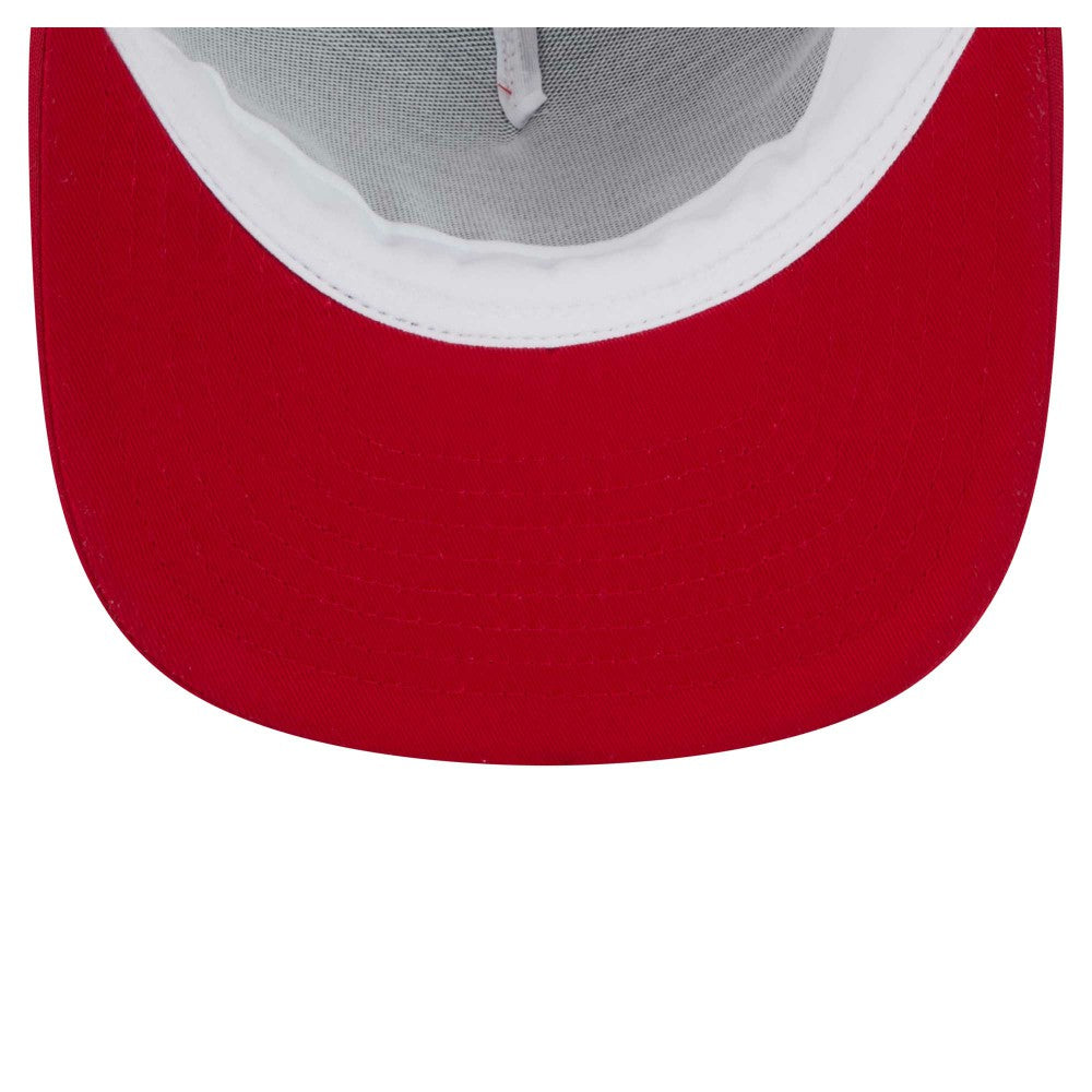 Los Angeles Angels New Era 9FIFTY A-Frame Trucker Snapback Hat - Red Hats