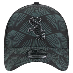 Chicago White Sox New Era 9FORTY A-Frame Trucker Adjustable Hat - Black Hats