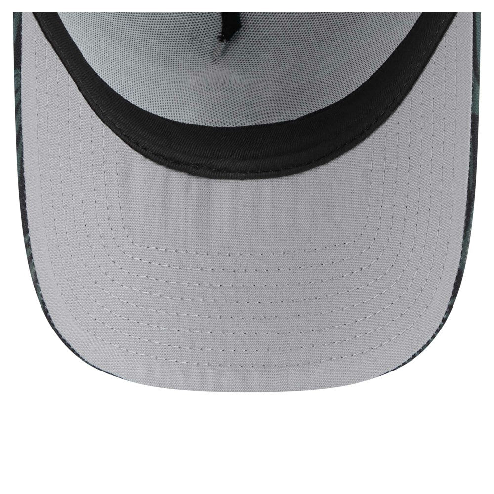 Los Angeles Angels New Era 9FORTY A-Frame Trucker Adjustable Hat - Black Hats