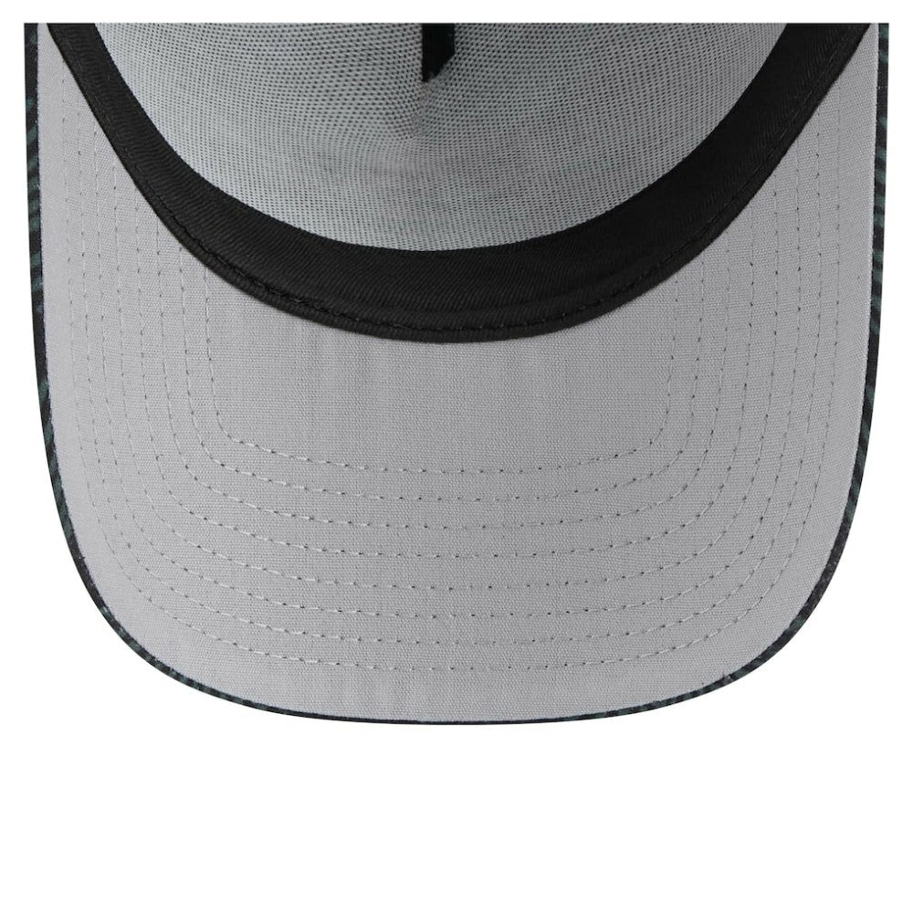 Tampa Bay Rays New Era 9FORTY A-Frame Trucker Adjustable Hat - Black Hats