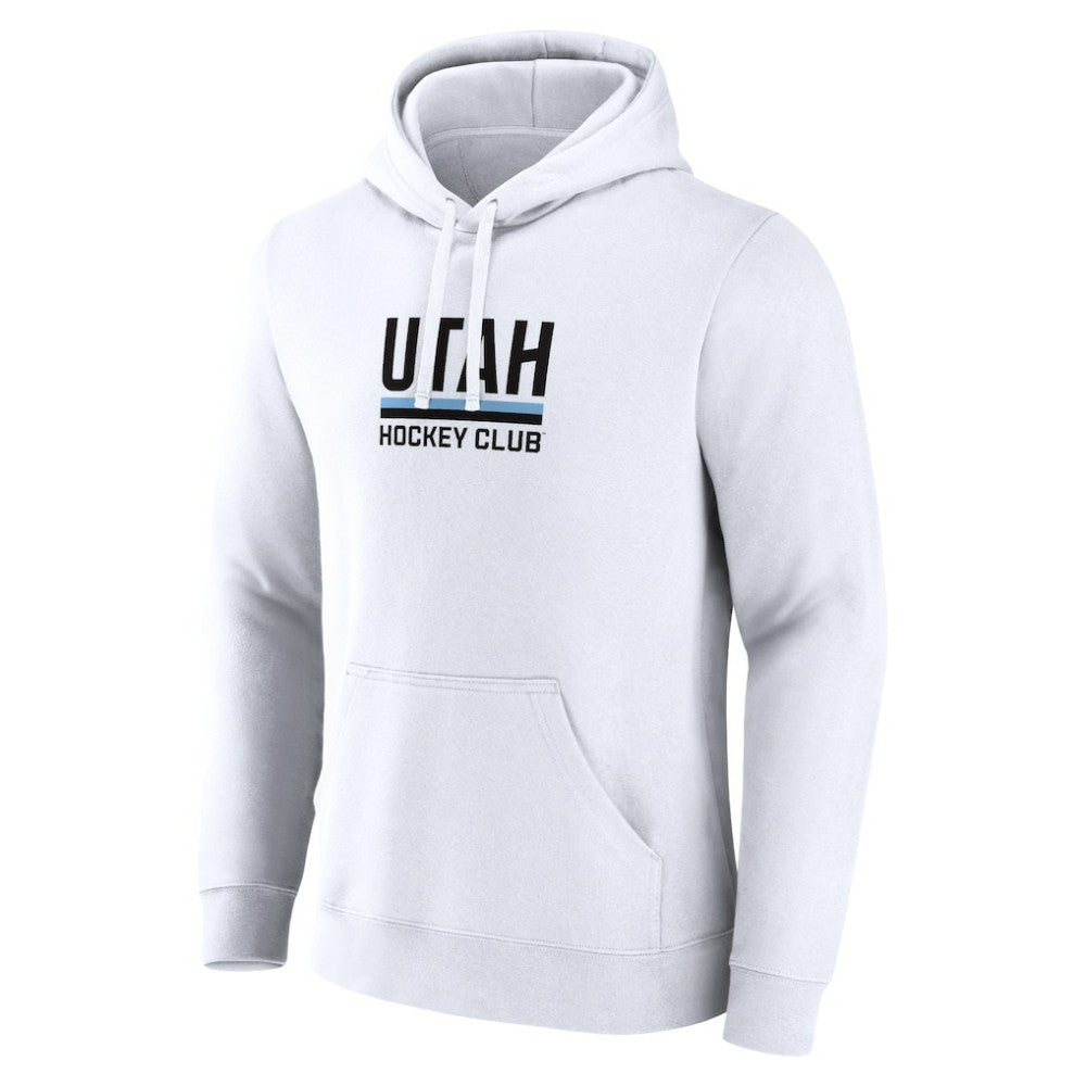 NHL Utah Mammoth Fanatics Secondary Logo Pullover Hoodie - White