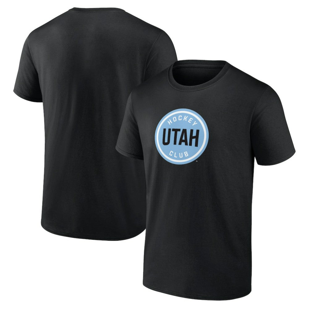 NHL Utah Mammoth Fanatics Draft Logo T-Shirt - Black