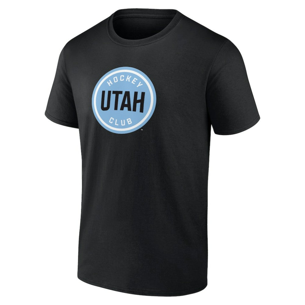 NHL Utah Mammoth Fanatics Draft Logo T-Shirt - Black
