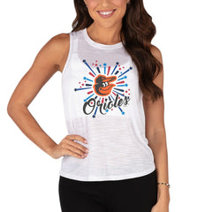 Baltimore Orioles Concepts Sport Women's Infuse Tank Top - White Tanks