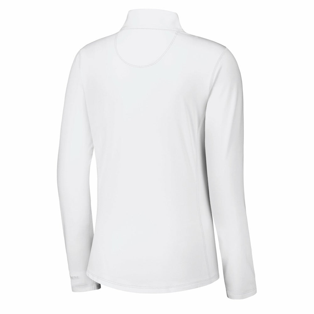 Green Bay Packers Women's Sport Playa Vista IslandZone Quarter-Zip Jacket White