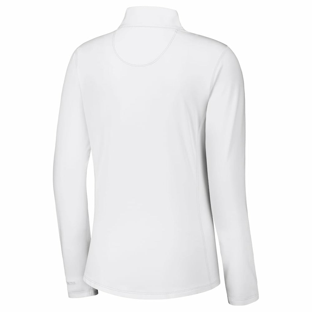 Indianapolis Colts Women's Sport Playa Vista IslandZone Quarter-Zip Jacket White