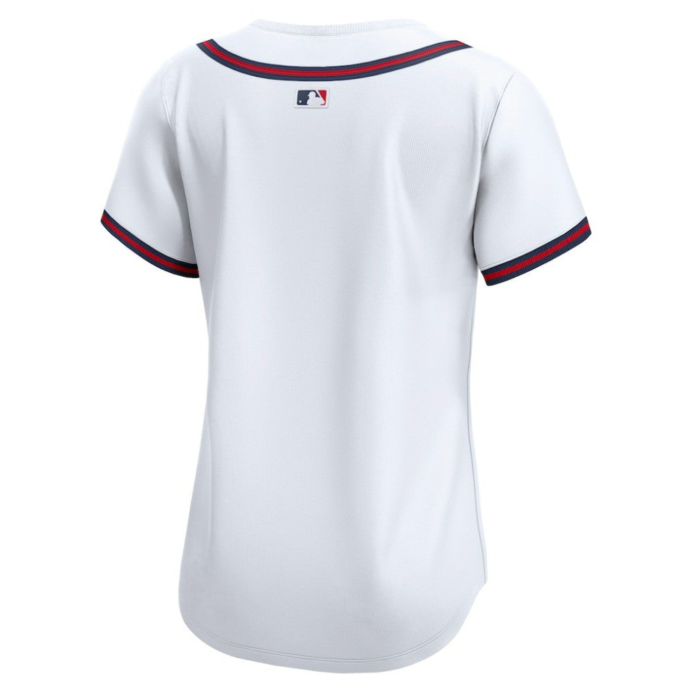 Atlanta Braves Nike Women's Home Limited Jersey - White Jerseys