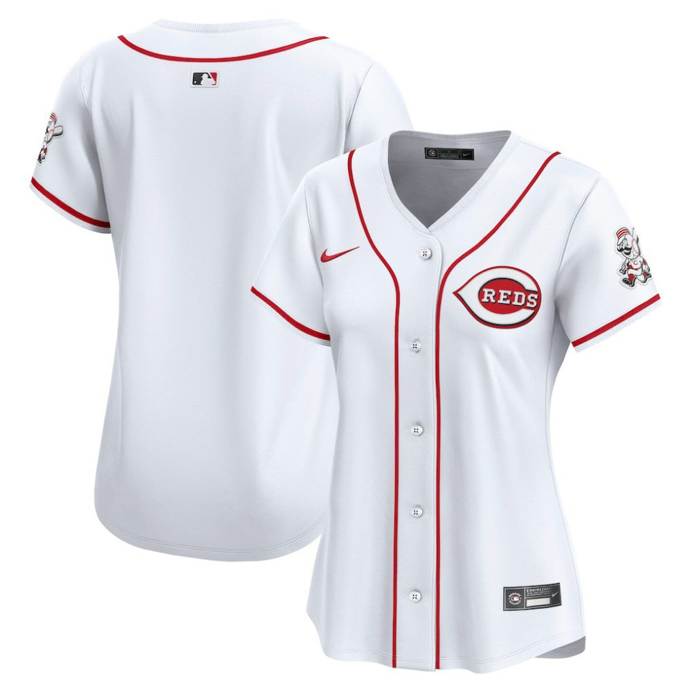 Cincinnati Reds Nike Women's Home Limited Jersey - White Jerseys