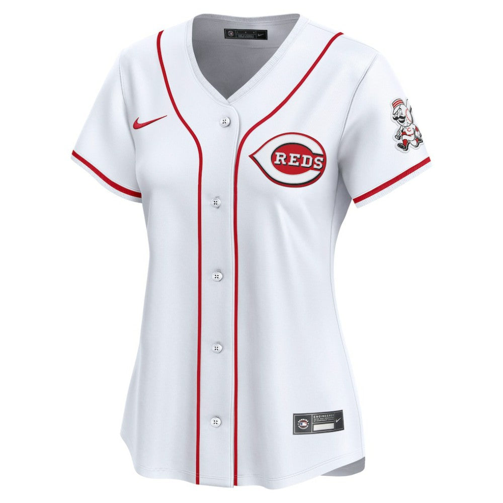 Cincinnati Reds Nike Women's Home Limited Jersey - White Jerseys
