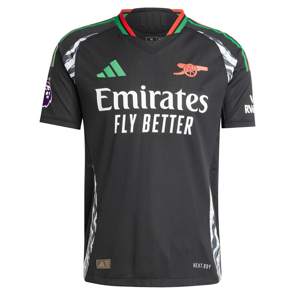 Bukayo Saka Arsenal 2024/25 Away Player Jersey Black